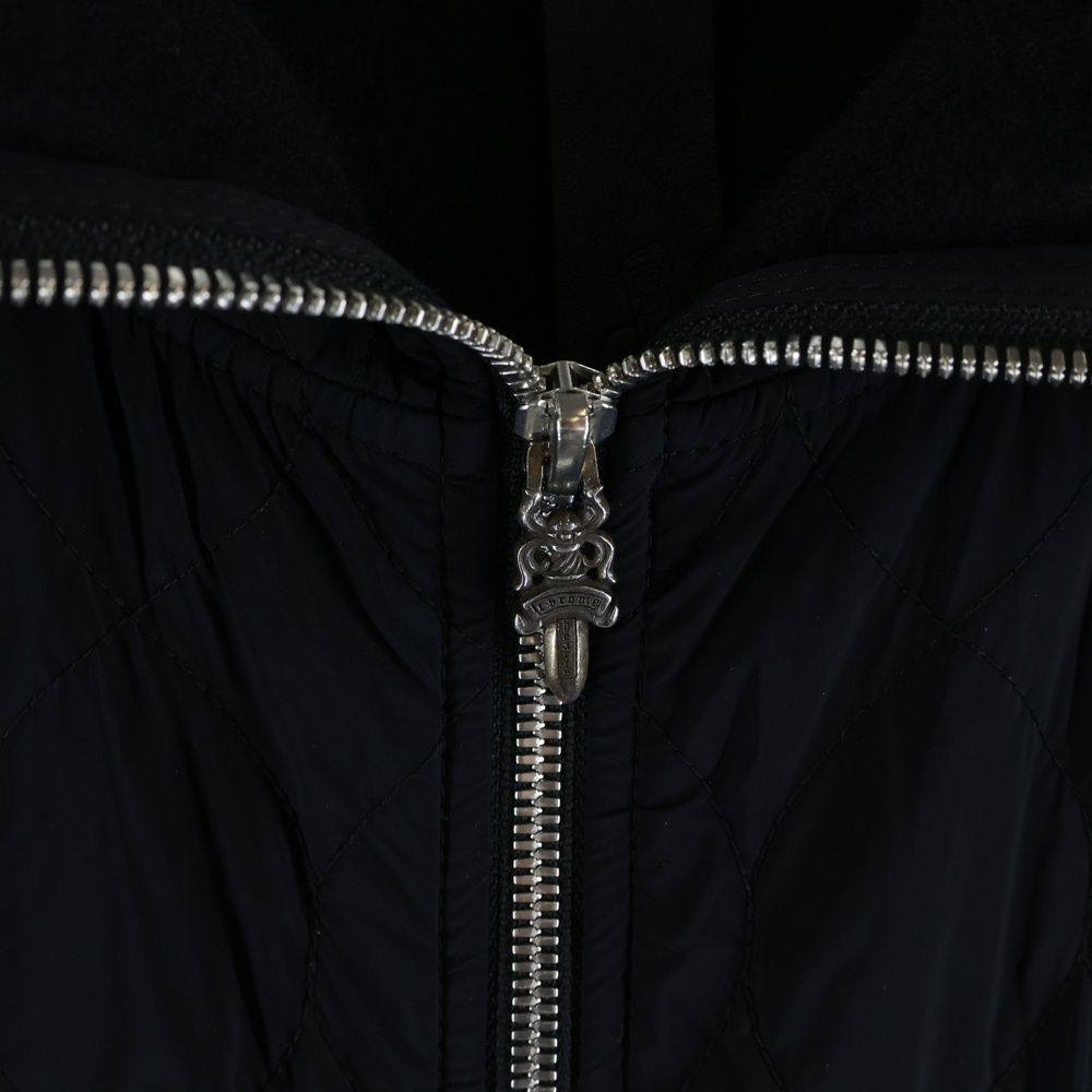 Chrome Hearts Hooded Dagger Zip Up Nylon Jacket — view 5
