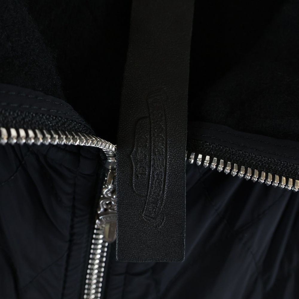 Chrome Hearts Hooded Dagger Zip Up Nylon Jacket — view 7
