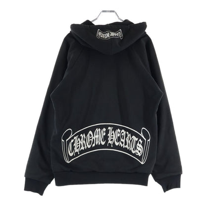 Chrome Hearts Vintage Thrml Sweatshirt HD Zip Lining Thermal Back Scroll Print