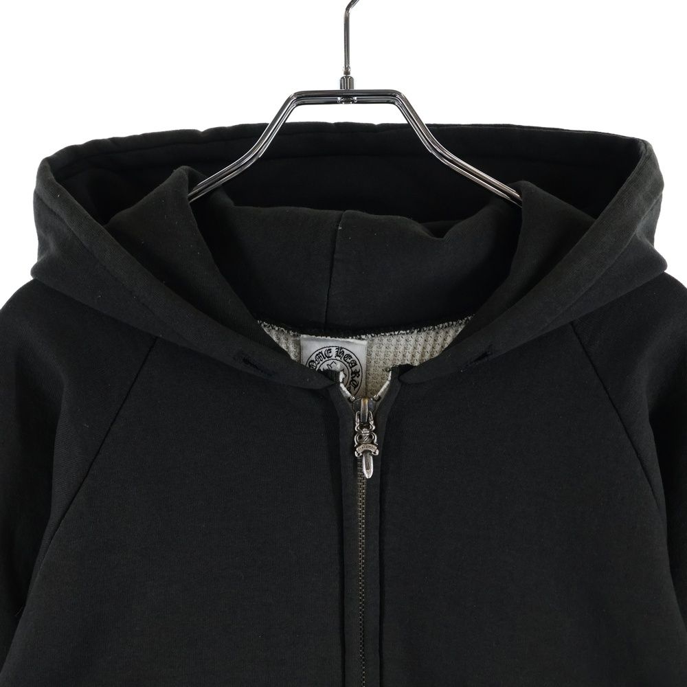 Chrome Hearts Vintage Thrml Sweatshirt HD Zip Lining Thermal Back Scroll Print — view 3