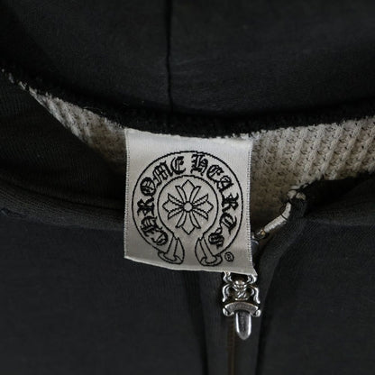 Chrome Hearts Vintage Thrml Sweatshirt HD Zip Lining Thermal Back Scroll Print — view 7
