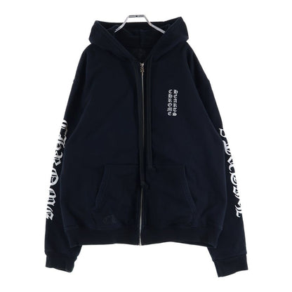 Chrome Hearts Sweatshirt HD Zip Lining Summer Arm Logo Print Hoodie