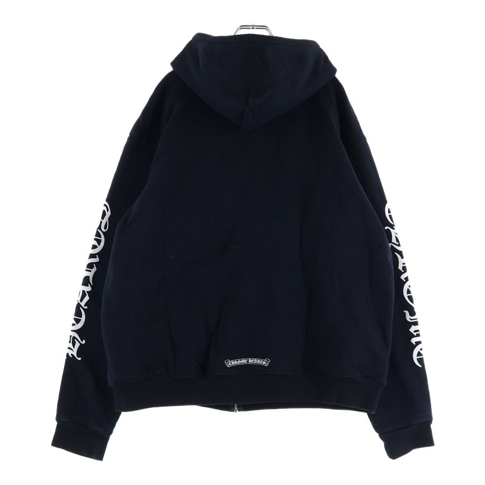 Chrome Hearts Sweatshirt HD Zip Lining Summer Arm Logo Print Hoodie — view 2