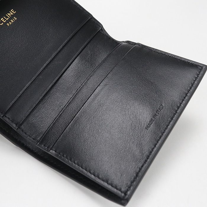 Celine Compact Wallet Triomphe Trifold Leather — view 7