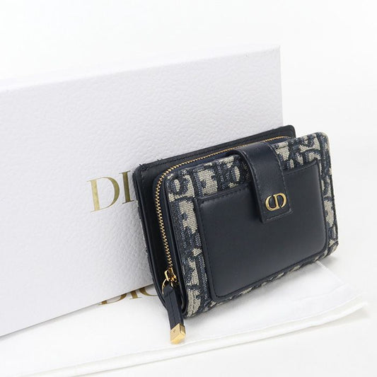 Dior Wallet 30 Montaigne Bifold Oblique