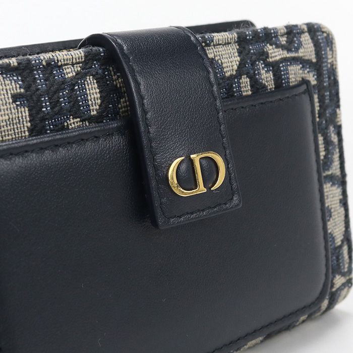 Dior Wallet 30 Montaigne Bifold Oblique — view 9