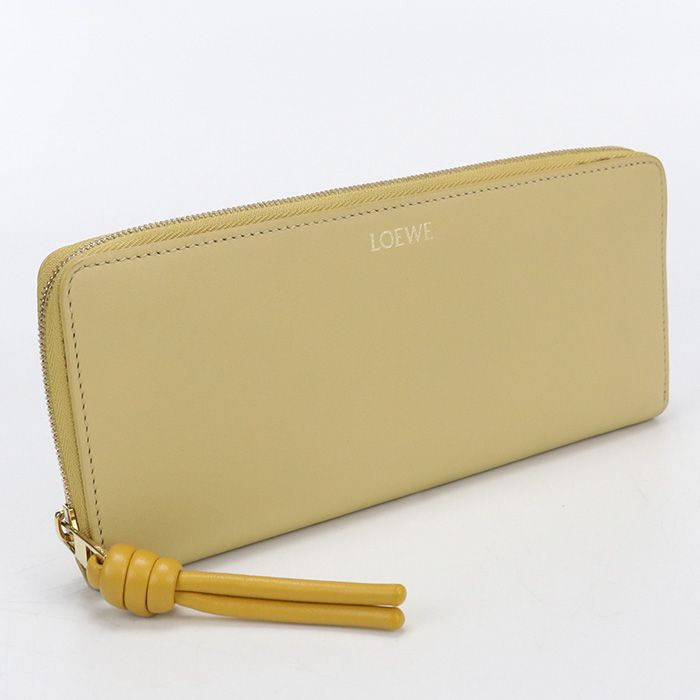 Loewe Zip Around Knot Wallet Calf