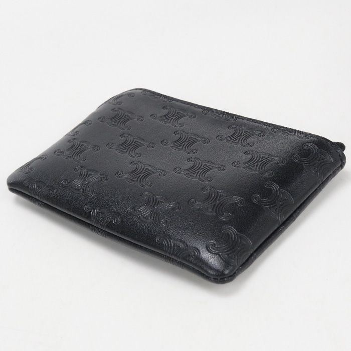 Celine Coin Purse Triomphe Calf — view 2