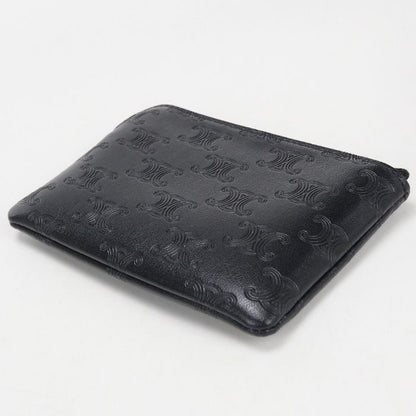 Celine Coin Purse Triomphe Calf — view 2