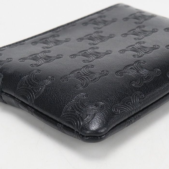 Celine Coin Purse Triomphe Calf — view 7
