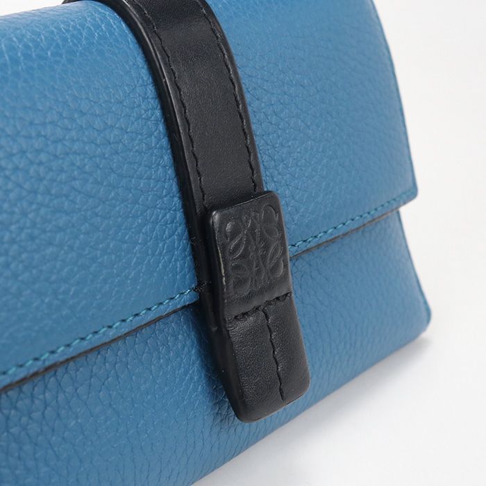 Loewe Vertical Wallet Small Anagram Trifold Calf — view 6