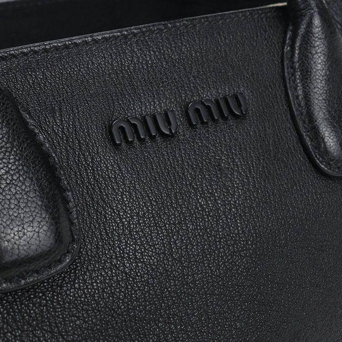 Miu Miu Miu 2-Way Tote Leather — view 5