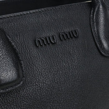 Miu Miu Miu 2-Way Tote Leather — view 5