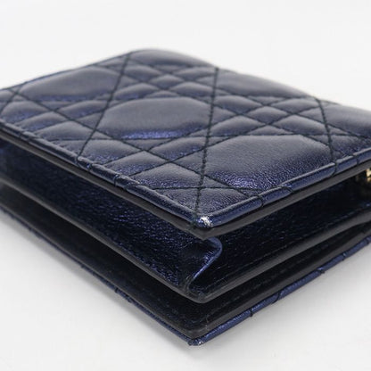 Dior Compact Wallet Bifold Leather — view 6