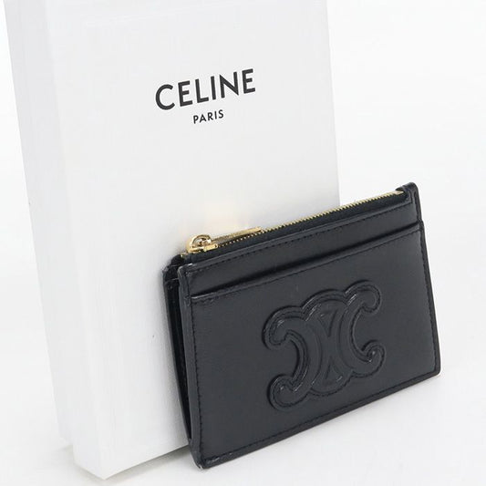 Celine Fragment Case Triomphe Coin Purse Calf