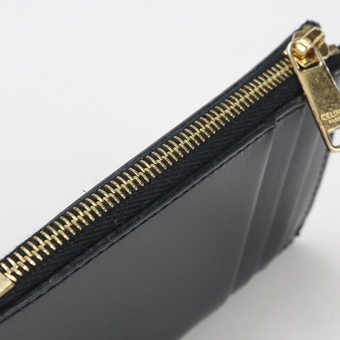 Celine Fragment Case Triomphe Coin Purse Calf — view 5