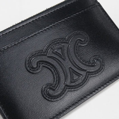 Celine Fragment Case Triomphe Coin Purse Calf — view 7