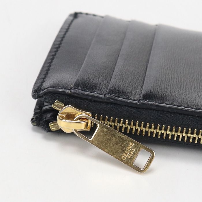 Celine Fragment Case Triomphe Coin Purse Calf — view 4