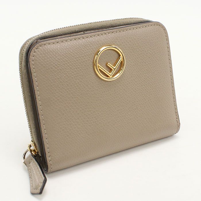 Fendi IS Bifold Wallet Leather