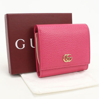 Gucci Compact Wallet Double Knot Bifold Leather