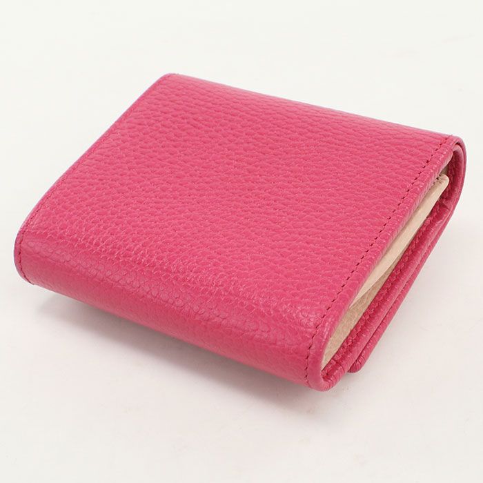 Gucci Compact Wallet Double Knot Bifold Leather — view 2