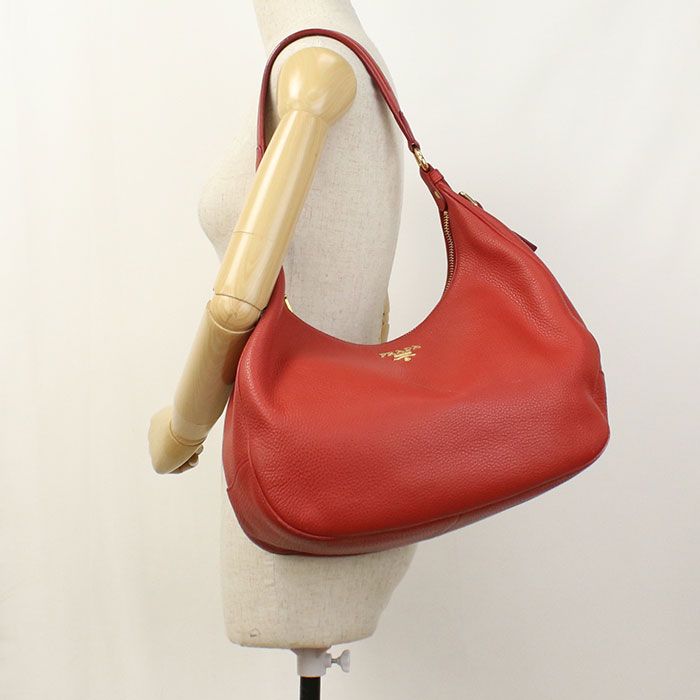 Prada Shoulder Bag Leather — view 8