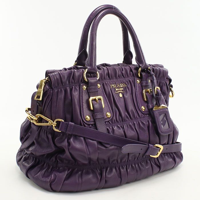 Prada 2-Way Tote Leather