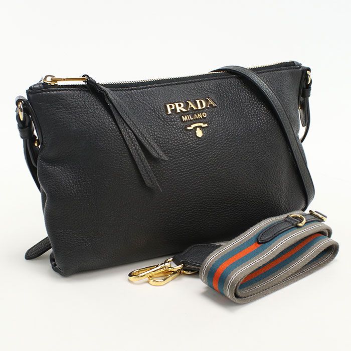 Prada Crossbody Shoulder Bag Leather