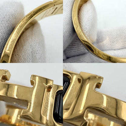 Hermes Bangle Click PM Bracelet Black Gold — view 6