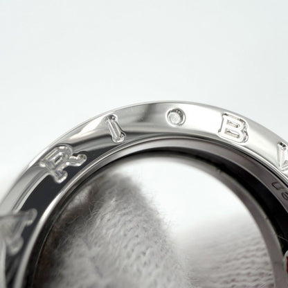 Bvlgari Ring Save the Children Band 52 925 Sterling Silver Ceramic Black — view 7