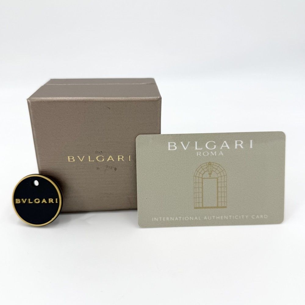 Bvlgari Ring Save the Children Band 52 925 Sterling Silver Ceramic Black — view 8