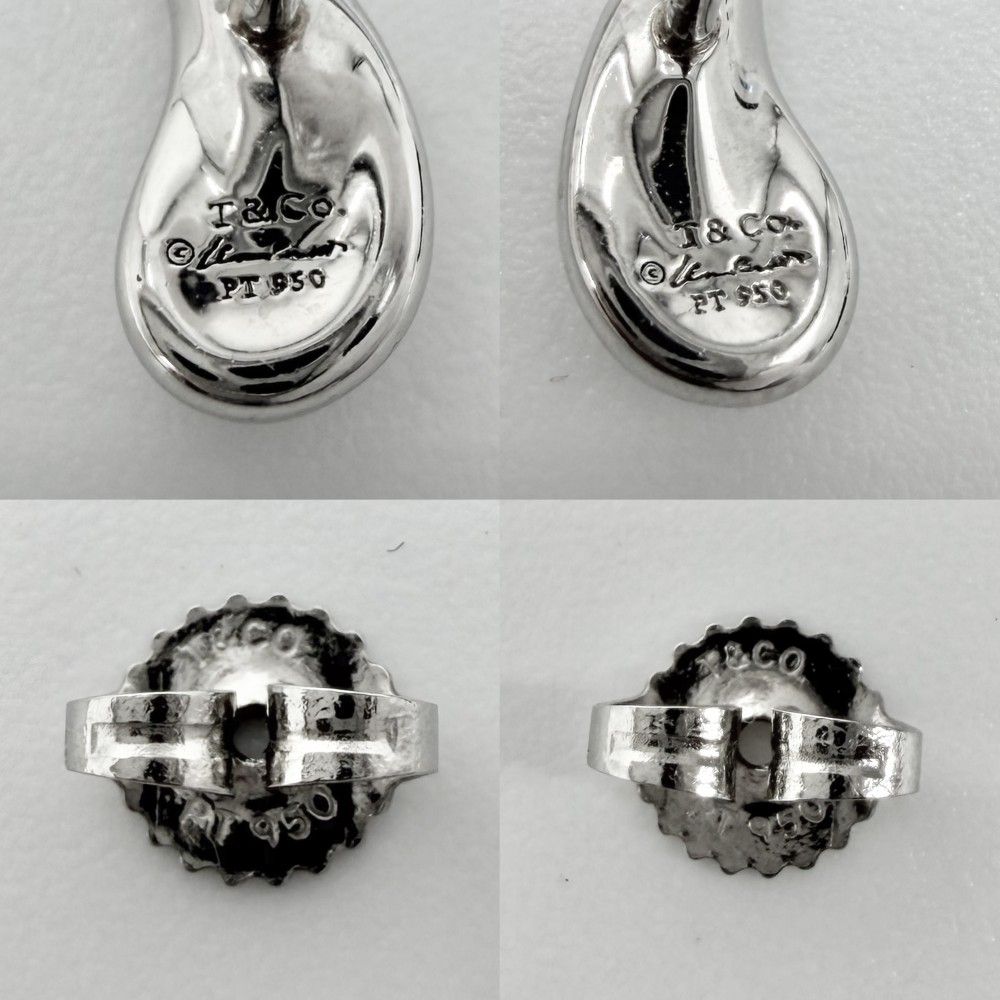 Tiffany & Co Earrings Teardrop Elsa Peretti — view 5