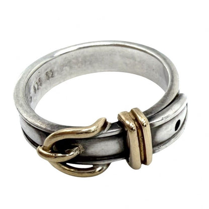 Hermes Ring Ceinture Belt Motif 18k Gold 52 925 Sterling Silver