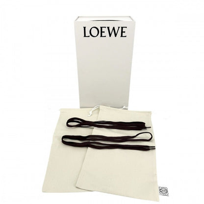 Loewe Sneakers Ballet Shoes 37 Nylon Suede Brown — view 9
