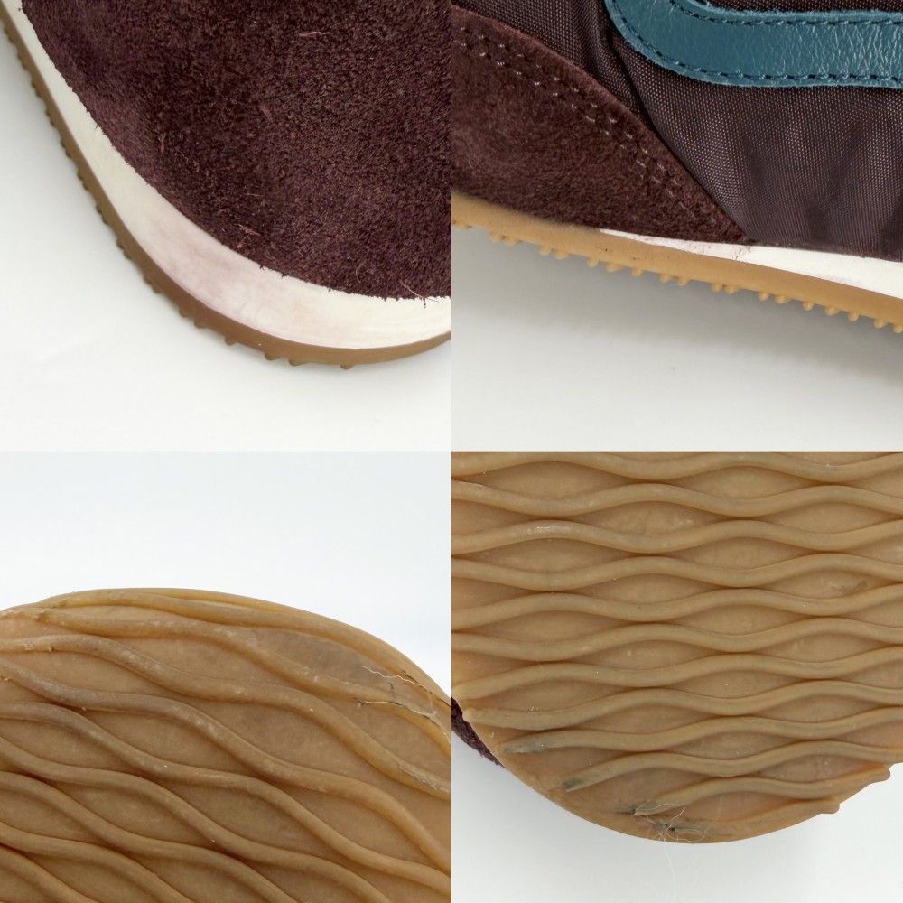 Loewe Sneakers Ballet Shoes 37 Nylon Suede Brown — view 7
