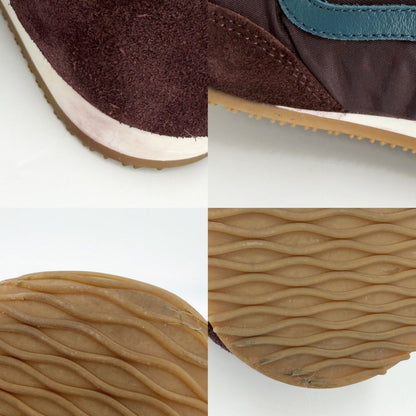 Loewe Sneakers Ballet Shoes 37 Nylon Suede Brown — view 7
