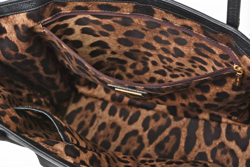 Dolce & Gabbana Tote & Black Leopard Print D&G — view 5