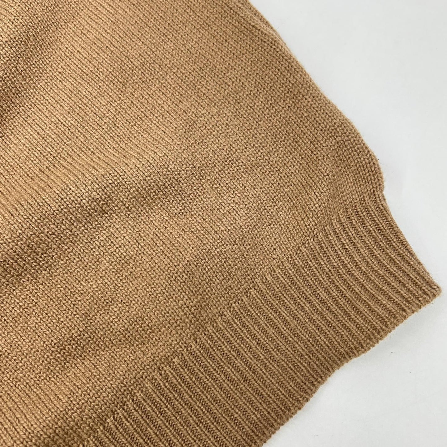 Prada Logo Embroidery Cashmere Knit Sweater 50 — view 9