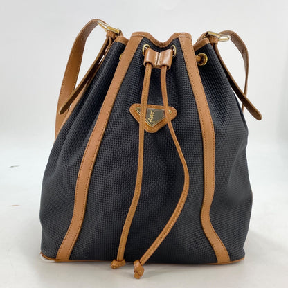 Saint Laurent Shoulder Bag Drawstring Leather Crossbody — view 2