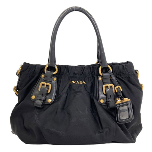 Prada Logo Tote Nylon