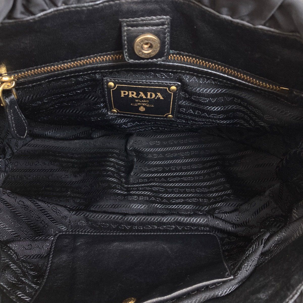 Prada Logo Tote Nylon — view 5