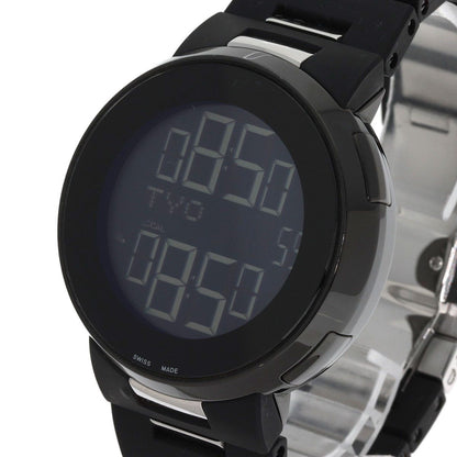 Gucci 114.2 Eye World Time Digital Watch SS Ssx Rubber — view 3