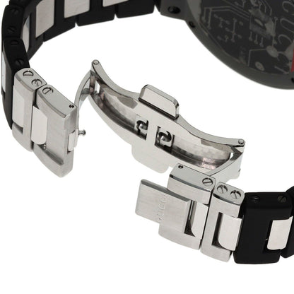 Gucci 114.2 Eye World Time Digital Watch SS Ssx Rubber — view 8