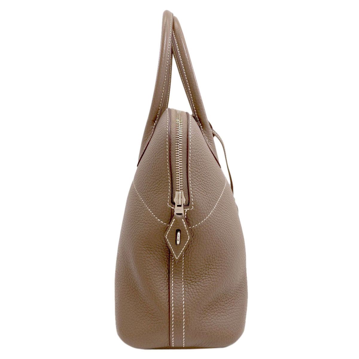 Hermes Bolide 31 Etoupe Silver Handbag Taurillon — view 3