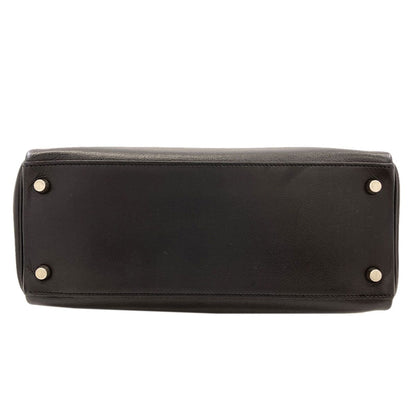 Hermes Kelly 28 Retourne Silver Handbag Epsom — view 4