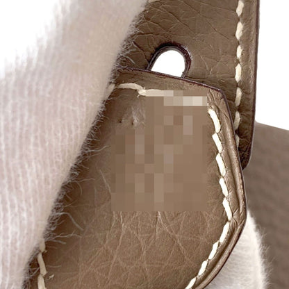 Hermes Bolide 31 Etoupe Silver Handbag Taurillon — view 7