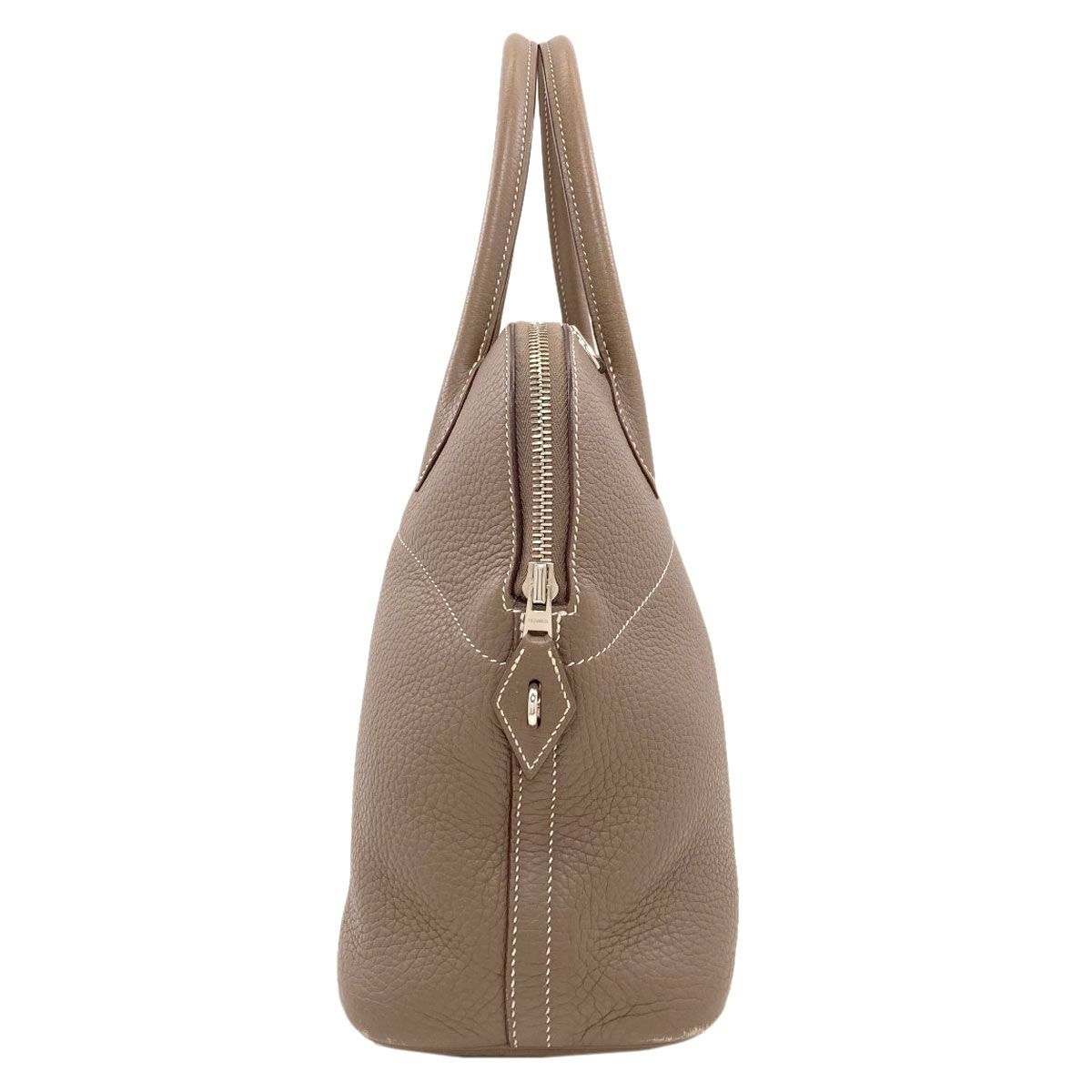 Hermes Bolide 31 Etoupe Silver Handbag Taurillon — view 3