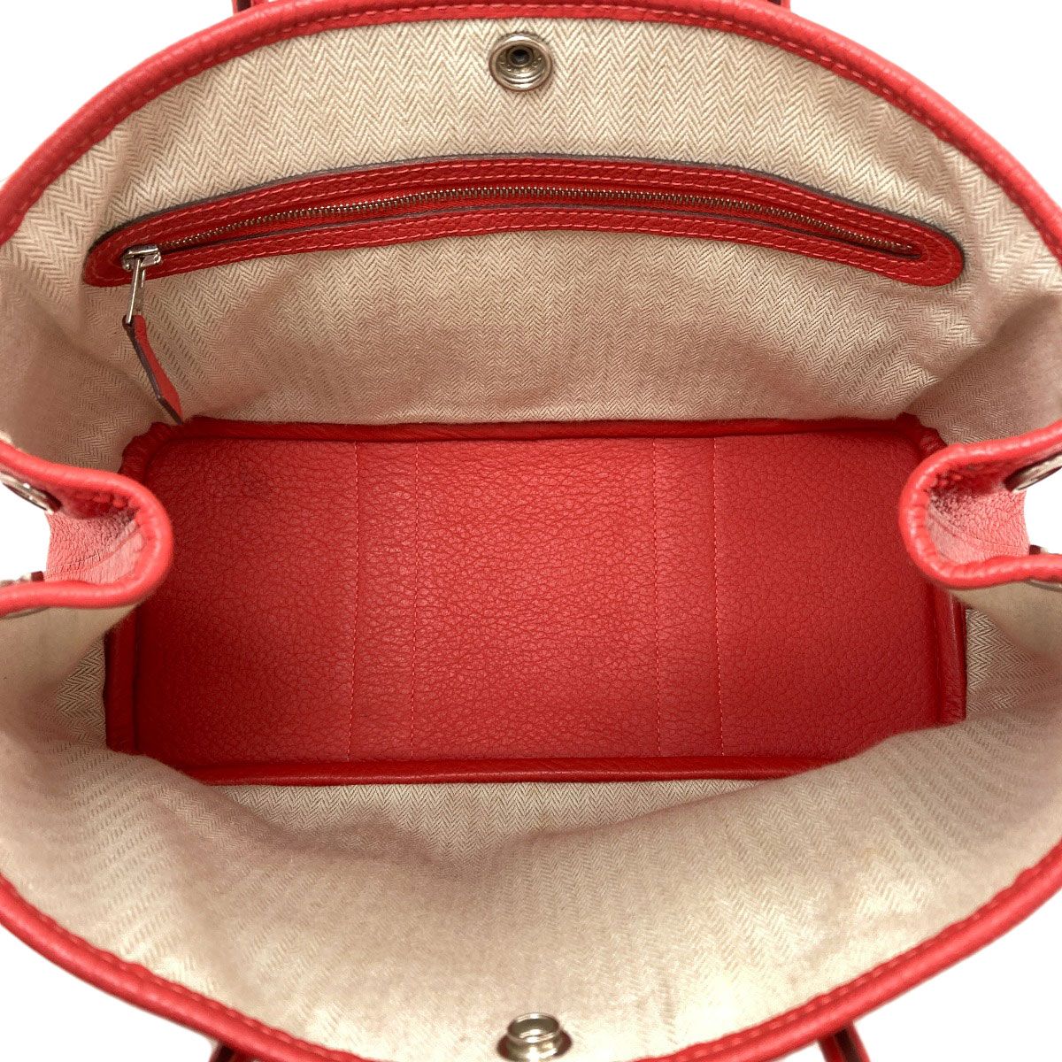 Hermes Garden Party TPM Silver Handbag Negonda — view 5