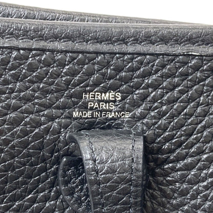 Hermes Evelyne TPM Silver Shoulder Bag Taurillon — view 6