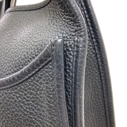Hermes Evelyne 3 GM Silver Shoulder Bag Taurillon — view 8